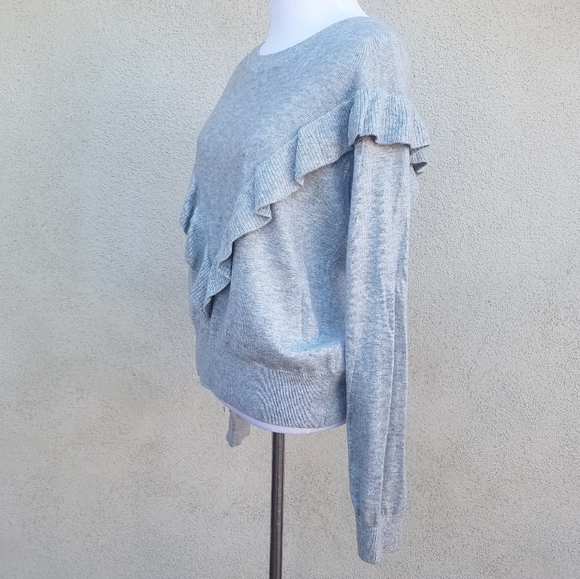 Gap Flounced Pullover Sweater Top - Picture 2 of 5